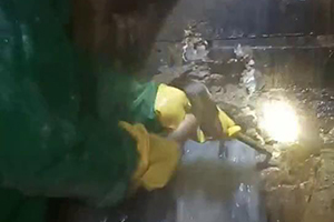 宝鸡消防水池堵漏施工视频