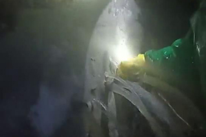 宝鸡消防水池堵漏现场